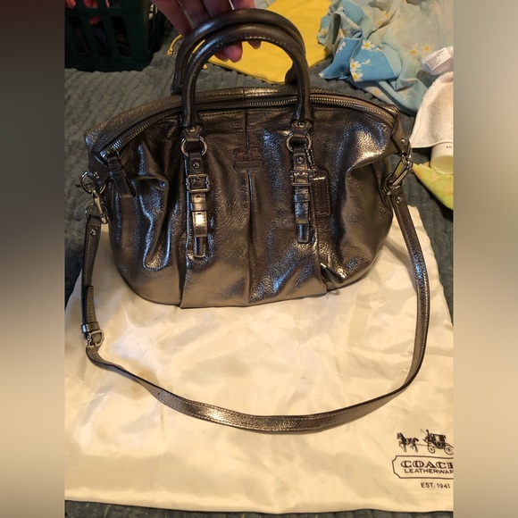 COACH Madison Juliette Satchel/Crossbody Bag *EXCELLENT LIKE NEW CONDITION* - Picture 4 of 12